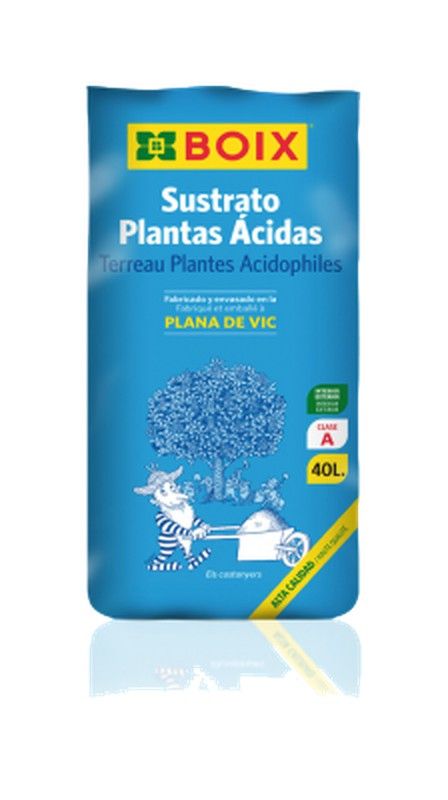 Tierra de castaño para plantas ácidas
