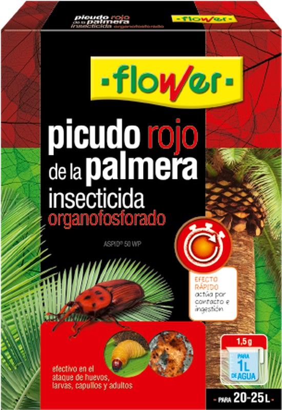 Picudo Rojo Escarabajo de La Palmera 40 ml Flower