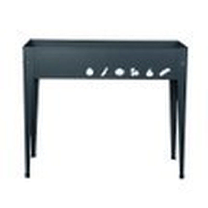 Huerto urbano metálico rectangular     Varios colores