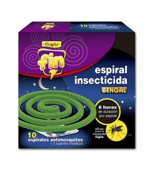 Espiral insecticida voladores