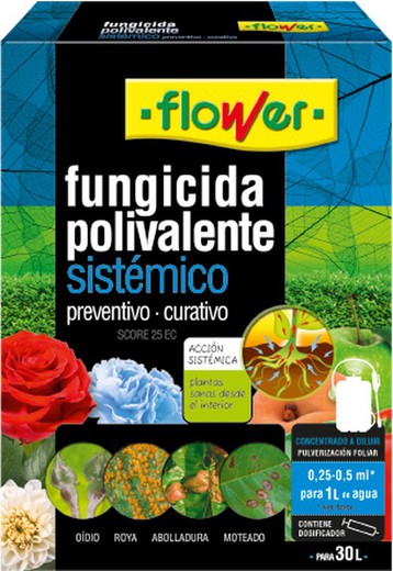 Fungicida polivalente Sistemico 10 ml. Flower