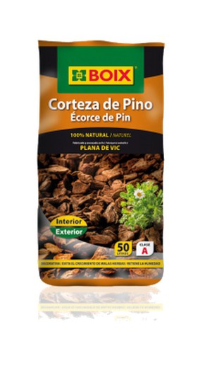 Sacos de corteza de pino de decoración 50 litros