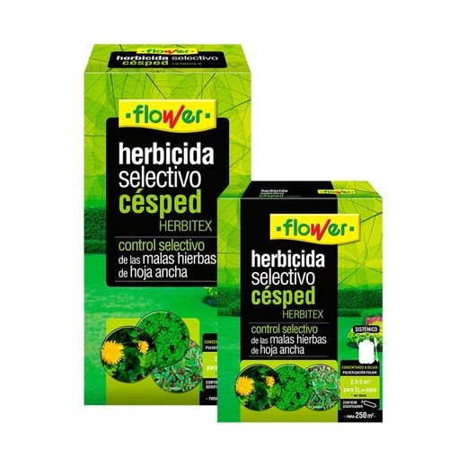 Herbicida Herbitex - Selectivo Cesped 100 ml - Flower