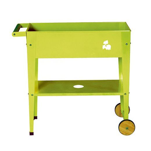 Huerto urbano - Urban Garden Troley Rectangular Con Ruedas Varios Colores 75 x 35 x 80