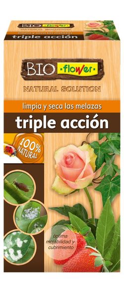 Insecticida Triple Acción Solución Ecológica Concentrado 100 ml. Flower
