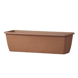 Maceta Rectangular Estrecha Nara TeraPlast